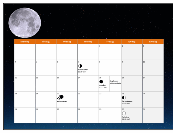 Månekalender for 2010 (GMT)