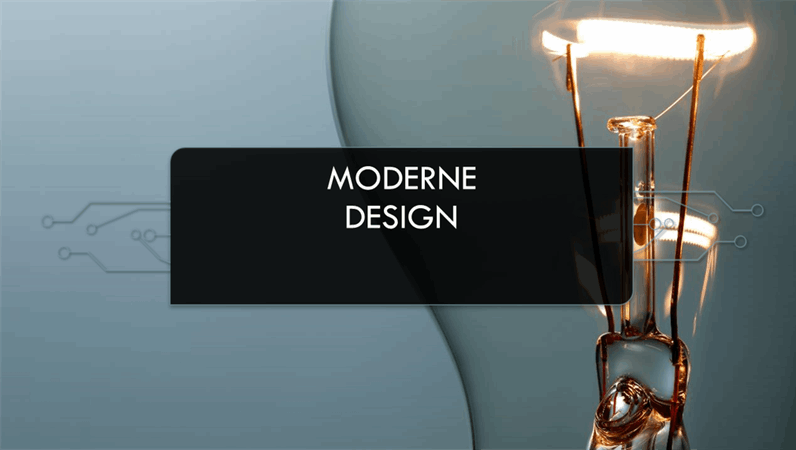 Moderne design