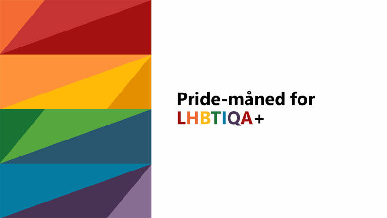 LHBTIQ-presentasjon for Pride-måneden