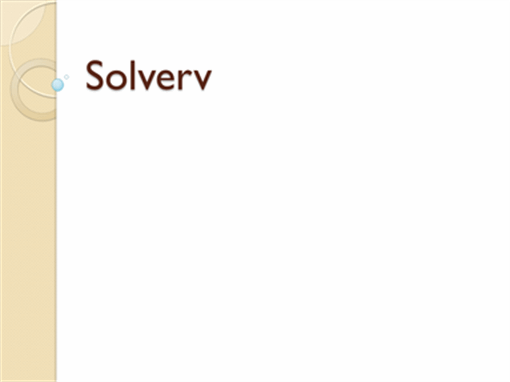 Solverv