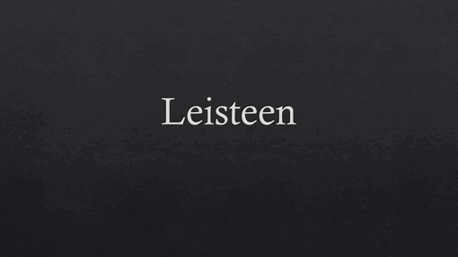 Leisteen