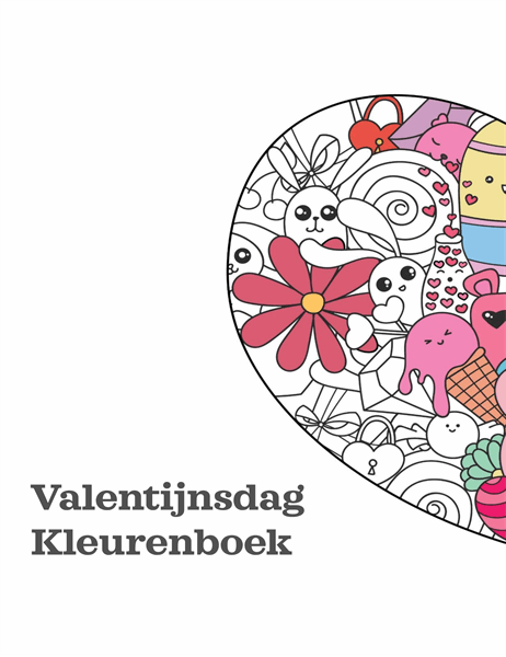 Kleurboek voor Valentijnsdag Kleurboek voor Valentijnsdag