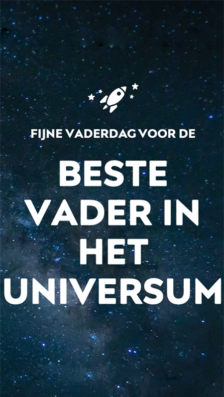 Kaarten voor vaderdag met ruimtethema's Kaarten voor vaderdag met ruimtethema's