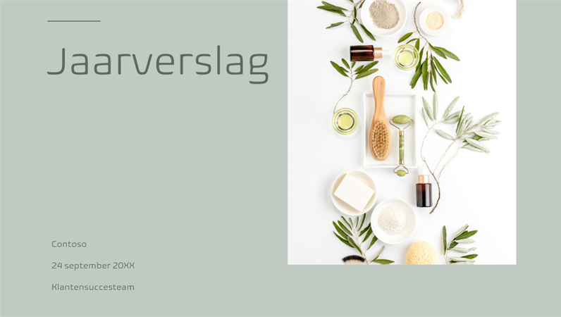 Presentatie met minimalistische kleuren Presentatie met minimalistische kleuren