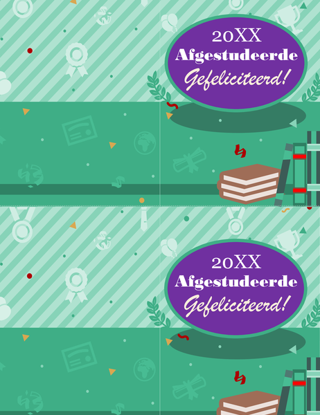 Afstudeerkaart (2 per pagina) Afstudeerkaart (2 per pagina)