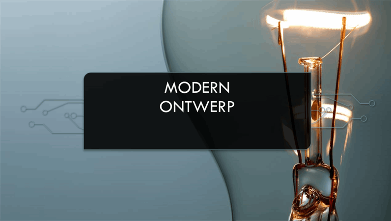 Modern ontwerp Modern ontwerp