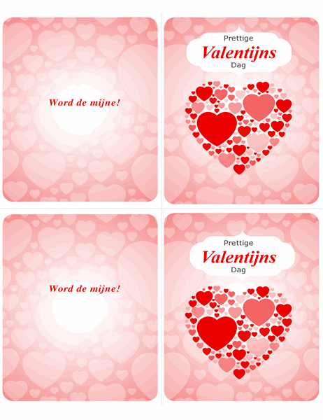 Word de mijne! Valentijnskaart Word de mijne! Valentijnskaart