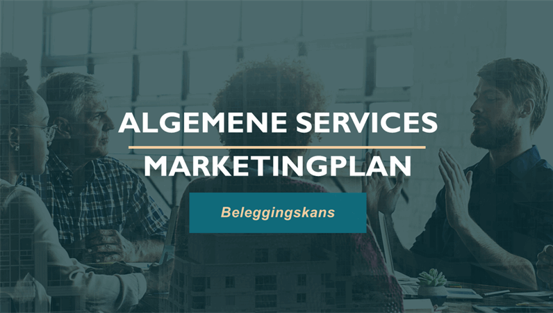 Marketingplan voor professionele diensten