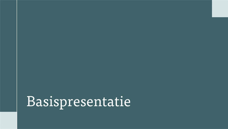 Moderne presentatie voor vergaderingen Moderne presentatie voor vergaderingen