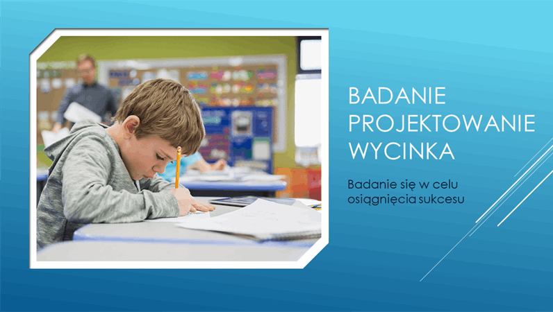 Projekt badania wycinka Projekt badania wycinka
