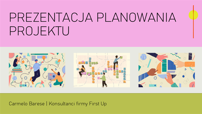 Prezentacja planu projektu biznesowego (panoramiczna) Prezentacja planu projektu biznesowego (panoramiczna)