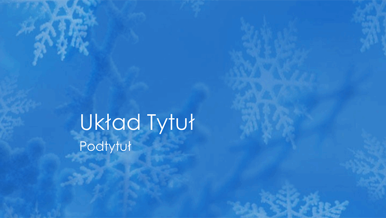 Slajdy (projekt Płatki śniegu) Slajdy (projekt Płatki śniegu)