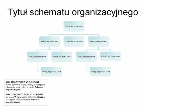 Podstawowy schemat organizacyjny