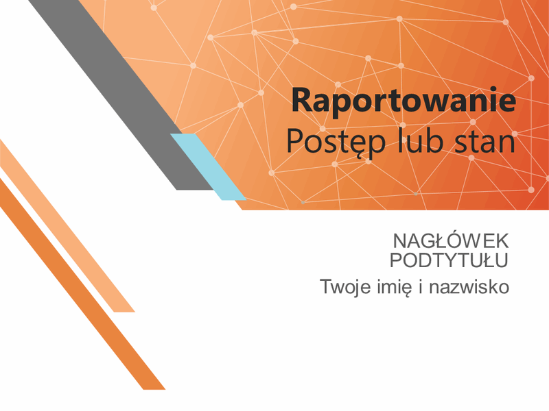 Stan projektu — raport Stan projektu — raport