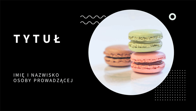 Projekt Wesołe kształty — ciemny Projekt Wesołe kształty — ciemny