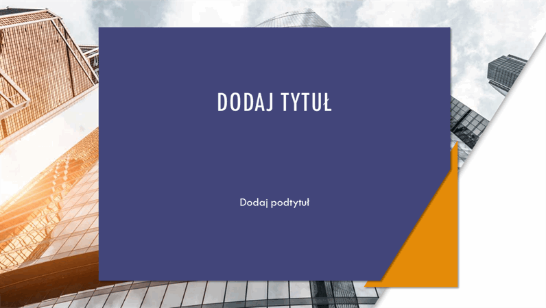 Nowoczesna prezentacja z klasycznymi blokami Nowoczesna prezentacja z klasycznymi blokami