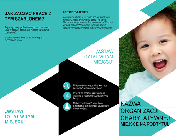 Broszura organizacji niedochodowej Broszura organizacji niedochodowej