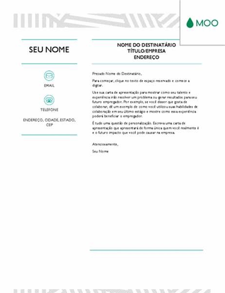 Trending Carta De Apresentação Sem Experiencia Full  Carta