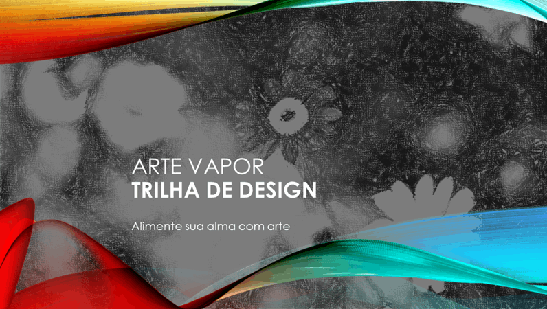 Design Trilha de Vapor de Arte Design Trilha de Vapor de Arte
