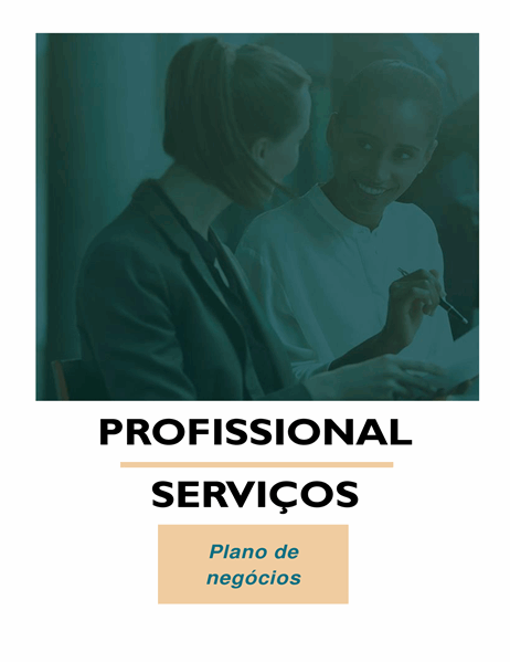 Plano comercial de serviços profissionais