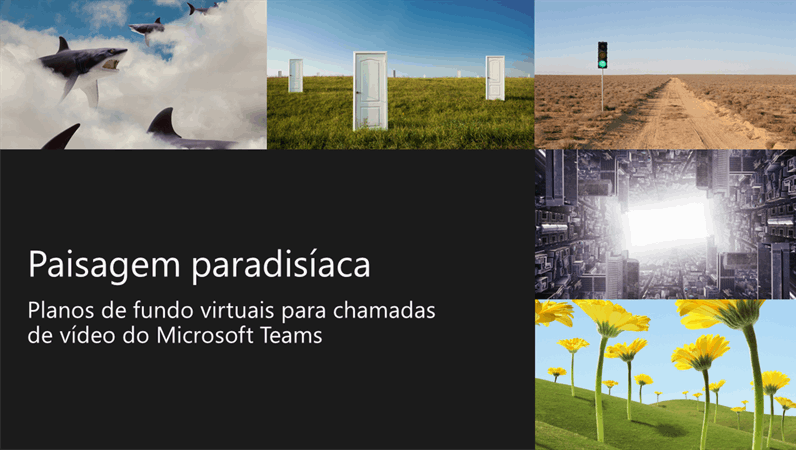 Planos de fundo virtuais do Teams sobre Férias dos Sonhos Planos de fundo virtuais do Teams sobre Férias dos Sonhos