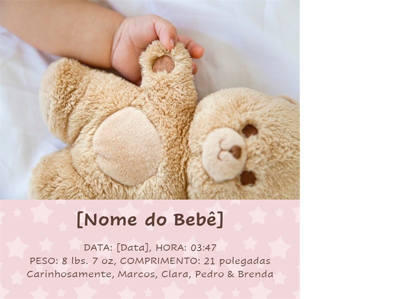 Álbum clássico de fotos de bebê Álbum clássico de fotos de bebê