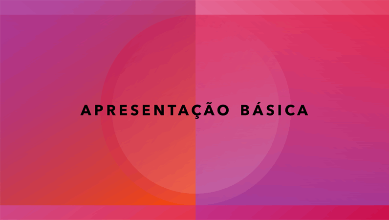 Design com elevação de gradiente Design com elevação de gradiente