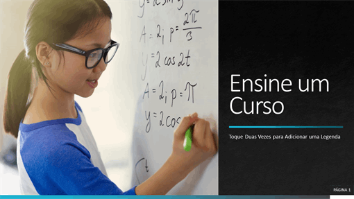 Ensinar um curso de forma corporativa Ensinar um curso de forma corporativa