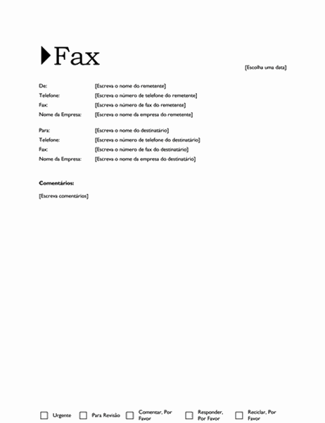 Fax (Tema Origem)