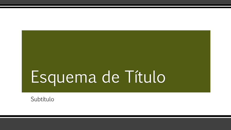 Apresentação com limite preto com faixa (ecrã panorâmico) Apresentação com limite preto com faixa (ecrã panorâmico)