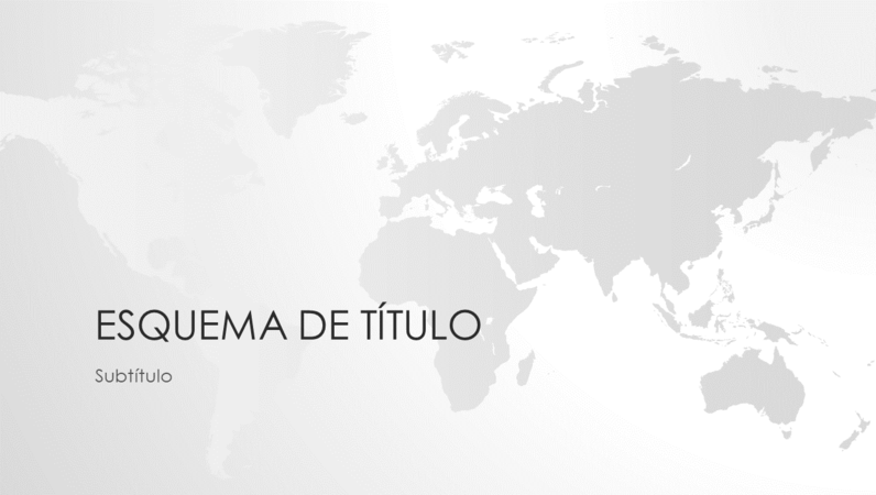 Série de mapas do mundo, apresentação com o mundo (ecrã panorâmico) Série de mapas do mundo, apresentação com o mundo (ecrã panorâmico)