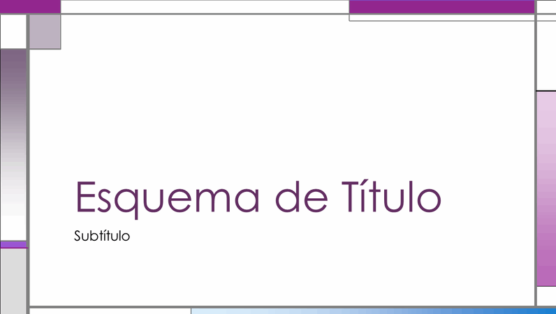 Modelos de diapositivo verticais e horizontais Modelos de diapositivo verticais e horizontais