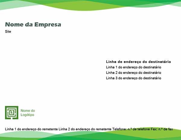 Envelope (design Onda Verde) Envelope (design Onda Verde)