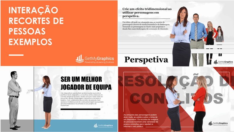Recortes de Imagens de Pessoas para Cenários e Interações Recortes de Imagens de Pessoas para Cenários e Interações
