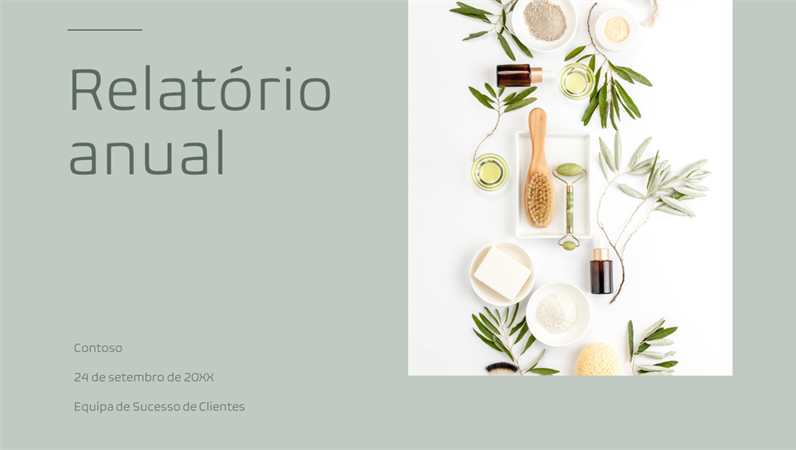 Apresentação de cor minimalista Apresentação de cor minimalista