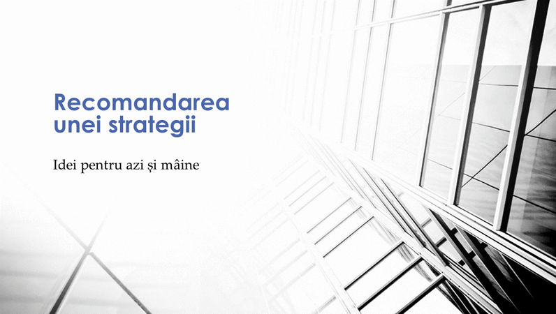 Prezentare strategie de afaceri Prezentare strategie de afaceri