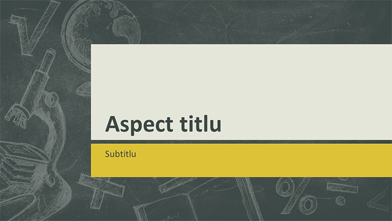 Prezentare pe subiecte educaționale, proiect cu ilustrații sub formă de tablă (ecran lat) Prezentare pe subiecte educaționale, proiect cu ilustrații sub formă de tablă (ecran lat)