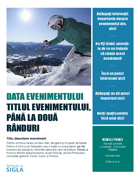 Fluturaș eveniment de sezon (iarnă) Fluturaș eveniment de sezon (iarnă)