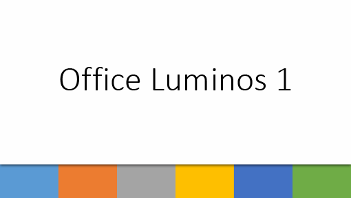 Office Luminos 1