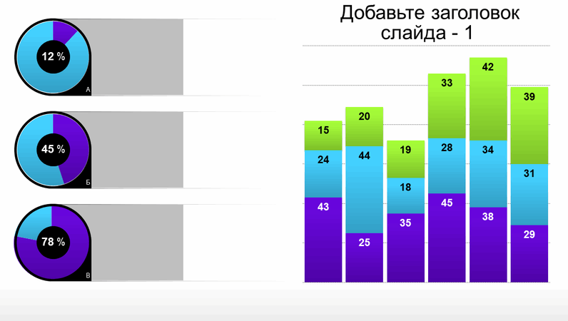 Шаблоны диаграмм для powerpoint