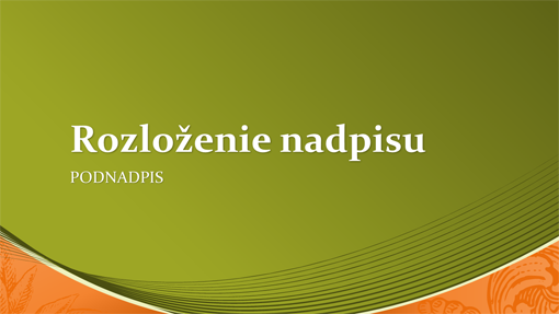 Obchodná šablóna (širokouhlý formát) Obchodná šablóna (širokouhlý formát)