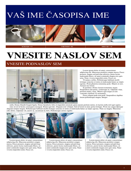 Časopis o življenjskem slogu Časopis o življenjskem slogu