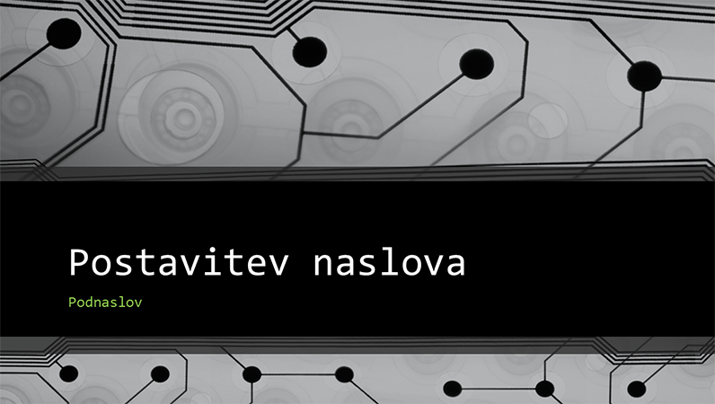 Predstavitev poslovne tehnologije z dizajnom električnega vezja (širokozaslonsko) Predstavitev poslovne tehnologije z dizajnom električnega vezja (širokozaslonsko)