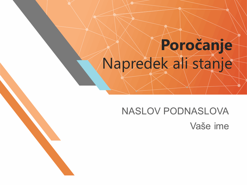 Poročilo o stanju projekta Poročilo o stanju projekta