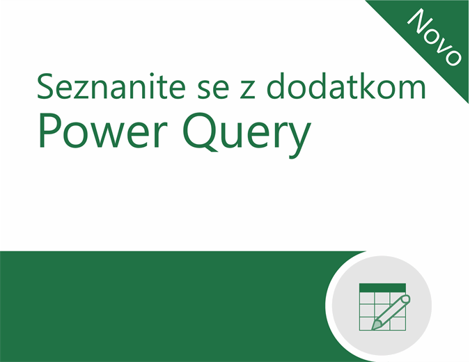 Vadnica za dodatek Power Query Vadnica za dodatek Power Query
