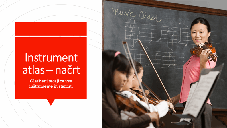 Instrument atlas – načrt