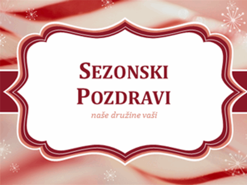 Božične voščilnice s temo sladkorne palčke s spiralo (2 voščilnici na stran) Božične voščilnice s temo sladkorne palčke s spiralo (2 voščilnici na stran)