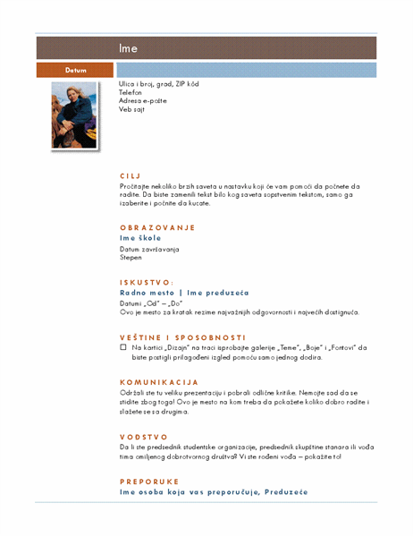 Biografija sa fotografijom (tema Medijana) Biografija sa fotografijom (tema Medijana)