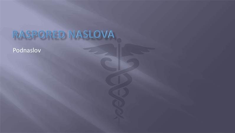Slajdovi sa dizajnom za medicinsku prezentaciju Slajdovi sa dizajnom za medicinsku prezentaciju