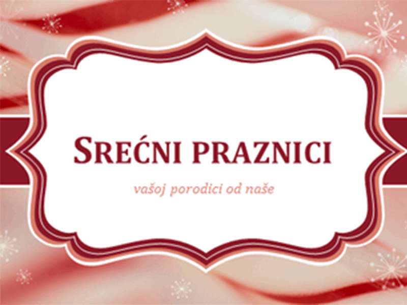 Božićne čestitke slatki štapići (2 po stranici) Božićne čestitke slatki štapići (2 po stranici)